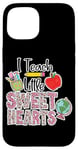 Coque pour iPhone 15 Crayon Apple I Teach Little Sweethearts Classroom