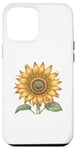 Coque pour iPhone 14 Pro Max Tournesol jaune vif