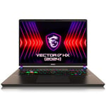 MSI Vector 17 HX 9S7-17S162-609, Intel Core i9-13980HX, 16GB RAM, NVIDIA RTX 4080, 165Hz FHD+ 17'' Gaming Laptop