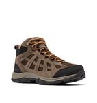 Columbia Redmond 3 Mid Waterproof, Bottes de trekking et de randonnée imperméables à taille moyenne, Cordovan/Elk,