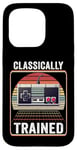 Coque pour iPhone 15 Pro Funny Gaming Console Classically Trained Retro Gamer Dad