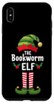 iPhone XS Max The Bookworm Elf Matching Family Christmas Book Lover Worm Case