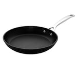 Le Creuset Toughened Non-Stick 24x4.5cm Frying Pan, Aluminium, 51112240010002 , Black