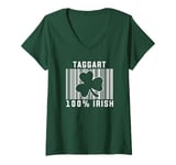 Womens Taggart Irish Family Name V-Neck T-Shirt