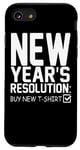 iPhone SE (2020) / 7 / 8 New Year's Resolution Buy New - Funny New Year Case