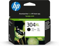 Original HP 304XL Black Ink for HP Envy 5030, Genuine - Dated 2026.