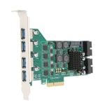 PCIE-USB 3.0 -laajennuskortista riippumaton 4 kanavaa 5 Gbps USB3.0 3A virtalähde PCI Express USB 3.0 -kortti Windowsille