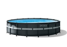 Intex Piscine tubulaire ronde Ultra XTR - Diamètre 549 cm Hauteur 132