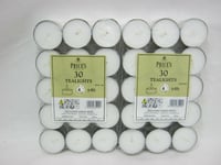 Price's Wax Prices Tealights 4 Hour Burn Time Pack Pk 30 x 2