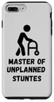 iPhone 7 Plus/8 Plus Master of Unplanned Stunts Funny Accident Prone Humor Art Case