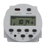 Rnemitery - 12V Mini lcd Numérique lcd Puissance Programmateur Hebdomadaire Commutateur de Relais Minuterie Numérique Commande de Minuterie de