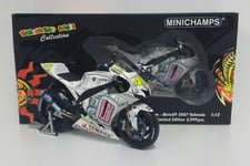 MINICHAMPS 1:12 valentino rossi Modèle Diecast Motogp Yamaha M1 Valencia 2007