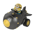 MINIONS AR07168 Bandai Véhicule Voiture de Friction de Fusée Jouet Multicolore Jouets et Cadeaux pour Enfants et Famille