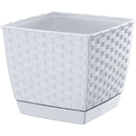 Square Ratolla Square 3,8 l., Dimensions (mm) 190x190x159, couleur blanche