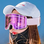 SNOW Ski Silmälasit Miesten Naisten Double Lens UV400 Huurtumista estävät Laskettelulasit Lumilasit Aikuisten laskettelu Snowboard Suojalasit Hiihtumaskit