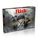 Winning Moves Peaky Blinders RISK Strategic Board Game, Conquer it all with Thomas Shelby, Accept missions from Arthur, Lizzie, Oswald Mosley and Jessie Eden, makes a great gift for ages 18 plus