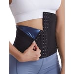 Bastu Korsett Waist trainer Pärmar Shapers Slimming Bälte Underkläder Mage Slida Kroppar För Kvinnor Body Shaper Shapewear,blå 01 S M