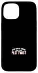 Coque pour iPhone 15 Film Plott Twist Regardez le film Cinephile Movie Buff