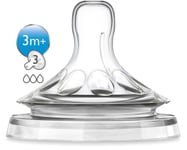 Philips Avent Natural tuttipullon tutti SCF043, 3+ kuukautta, 2 kpl, SCF045/27