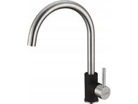 Bateria Kuchenna Sourcing Kitchen Faucet Alveus Elza G05m Black Metallic, 2090305