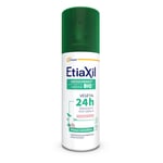 ETIAXIL - Déodorant Végétal Certifié BIO Parfum Lotus 24H Aisselles Adapté aux peaux sensibles Spray 100 ml Liquide