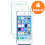 4pcs For iPod Touch 5th 6th 7th Generation Tempered Glass Screen Protector Cover