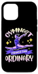 Coque pour iPhone 12/12 Pro Barres de gymnastique pour fille - Train solide - Faisceau rabattable