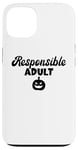 Coque pour iPhone 13 Costume d'Halloween responsable pour adulte