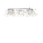 Moooi Heracleum III The Big O Small taklampa nickel