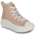 Converse Höga sneakers CHUCK TAYLOR ALL STAR MOVE LEATHER Beige barn