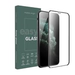 iPhone 11 Pro / Xs / X Mobile Origin EasyGlass Skjermbeskytter - Gjennomsiktig / Svart Kant