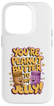 Coque pour iPhone 14 Pro Couples de Saint-Valentin You're the Peanut Butter to My Jelly