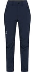 Haglöfs Morän Softshell Standard Pant Women Blå 42 - Fri frakt