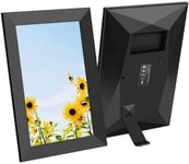 L.BAN 10-inch WiFi Digital Photo Frame Smart Cloud Photo Album Electronic Photo Album, Touch Screen 1280×800 Digital Photo Frame, IPS High-definition Display, Support Picture, Music Video Playback