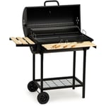 Viking Choice - Barbecue avec couvercle et grille chauffante - thermostat inclus - 104x68x94 cm