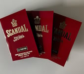 3x Jean Paul Gaultier Scandal Le Parfum INTENSE For Him EDP 1.5ml Sample