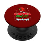 The Shopping Gnome Christmas Elf Lover Family Matching Team PopSockets Adhesive PopGrip