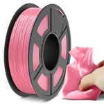 Flexible Filament TPU 1.75mm, 95A Filament Flexible TPU pour Imprimante 3D Précision Dimensionnelle +/- 0.03mm, Bonne Durabilité pour l'Impression 3D, Bobine de 0.5kg¿1.1lb¿165 Meters¿TPU Rose.[G443]