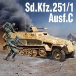 1:35 ACADEMY Sd.Kfz. 251/1 Ausf. C Kit AC13540