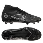 Nike Mercurial Superfly 8 Club MG Shadow - Svart/Silver/Grå, storlek 40