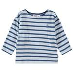 Molo Edarko Long-Sleeved T-Shirt Lagoa Stripe | Blå | 86 cm