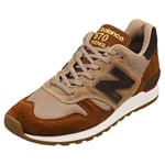 New Balance 670 Made In England Mens Casual Trainers in Brown - 8 UK