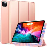 ZtotopCase Magnetic Case for iPad Pro 12.9 2022/2021/2020,Ultra Rose Gold 