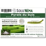 SOLUNEMA - Nématodes SC Contre la Chenille Pyrale du buis - 50 millions Steinernema Carpocapsae