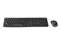 Logitech MK270 Wireless Combo - Ensemble clavier et souris - sans fil - 2.4 GHz - Allemand