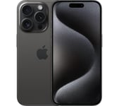 Apple iPhone 15 Pro - 512 GB, Black Titanium, Black