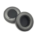 Earpads Coussinets de Rechange Coussinets d'oreille Oreillette de Remplacement Coussins en Mousse pour Casque Razer Kraken Pro V2 Kraken 7.1 Édition Professionnelle Édition Réguliere Ronde Noir, Cuir Protéiné