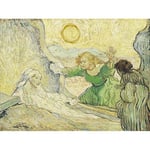 Vincent Van Gogh The Raising Of Lazarus After Rembrandt Large Art Print Poster Wall Decor Premium Mural