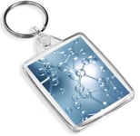 Awesome Molecule Keyring - IP02 - Atom Science Chemistry Student Gift #12615