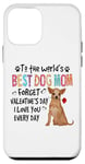 Coque pour iPhone 12 mini Chihuahua Best Dog Mom Valentines Day Funny Puppy Dogs